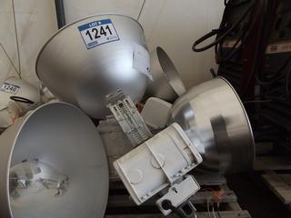Lot of (4) Mercury  Vapor Lamps