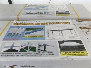 10' x 20' Commercial Instant Pop Up Tent
