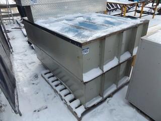 Bank of 4 and Bank of 3 Lockers