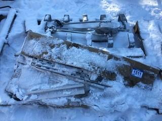Lot of Assorted Aluminum Truck Kick Plates, Chain Racks and Mirrors