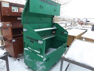 Rolling Metal Jobsite Storage Cabinet 60'' x 40'' x 38''