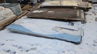 Lot of Stock Plate Steel Assorted Sizes & Gauges