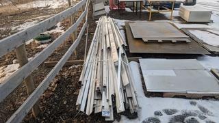 Lot of Aluminum & Steel Pipe, Angle Iron & Square Tubing