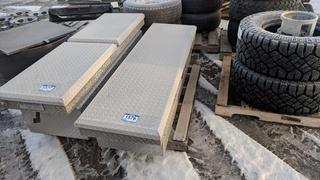 Delta Cross Bed Diamond Plate Tool Box
