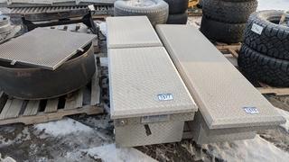 Diamond Plate Cross Bed Tool Box