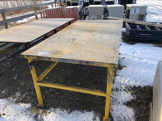 8'x4'x3' Metal Work Bench