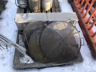 Aluminum Tool Box, Misc. Fire Pit Covers & Grates