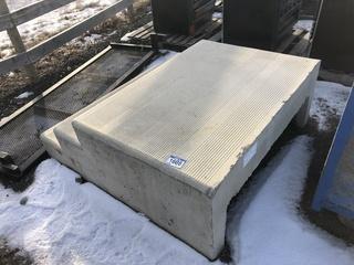 3 Step Concrete Step 2' Rise