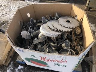 Lot of Misc. Drive Sprockets & Seed Drill Tips