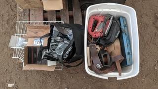 Quantity of Misc. Smoke Alarms, Tool Belts, Jig Saw, Etc.