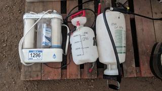 Living Water R.O. Unit & (2) Spray Bottles