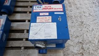 Lot of  (2) CAL 125A Elite N.G. Unit Heaters 125K BTU