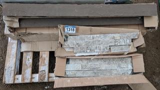 Quantity of Assorted Stone Backsplash & Foam Stone Edging