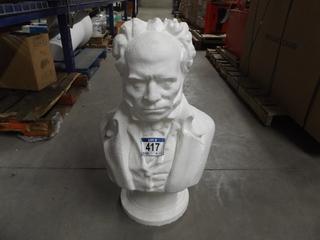 Styrofoam Mozart Statue