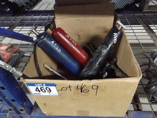 Quantity of Assorted Grease Guns & Grease Tubes