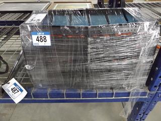 Quantity of Misc. Plastic Parts/Bolt Trays c/w Back Stands