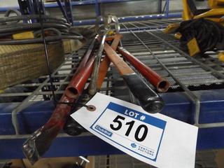 Quantity of Hand Tools c/o 3' Wrecking Bar, Bolt Cutters & Mixer