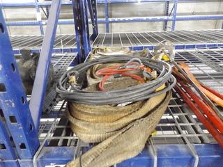 Quantity of (6) Cable & Fabric Pull Straps