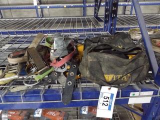Quantity of Misc. PPE c/o Fall Harnesses, Lanyards, Clips, Etc.