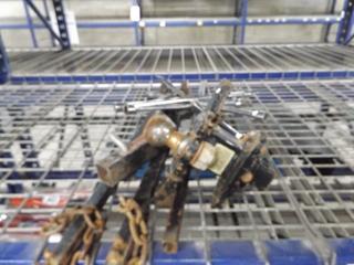 Quantity of Misc. Trailer Hitches, Sway Bars & Tire  Irons
