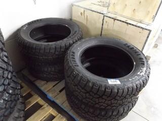 Lot of  (4) Sierra 33x12.5 R20 LT Tires.