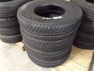 Lot of  (4) Durun ST235/85R16 Trailer Tires