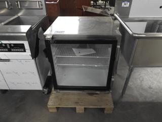 Unused QBD RUC27 6.2 Cu. Ft. Under Counter Stainless Steel Fridge