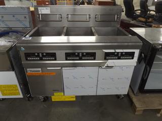 Unused Frymaster Footprint Pro Series 3 Station Commercial Deep Fryer