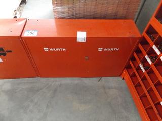 Wurth Dual Door Parts Cabinet 34"x9"x22"