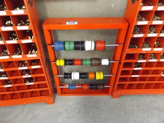 Bulk Wire Spool Rack 26"x6"x36" c/w Bulk Wire