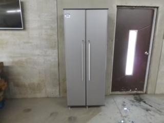 2 Door Storage Cabinet 29"x19"x72"