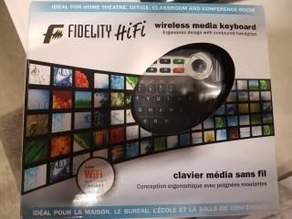 Fidelity HiFi Wireless Media Keyboard