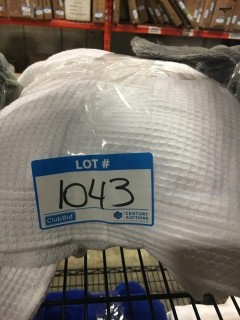 GlucksteinHome Waffle Robe-Small-White