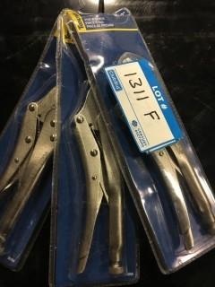 Tooltech Vise Wrench-10" 3PC