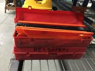 Lot of 2 Emergency Warning Triangles