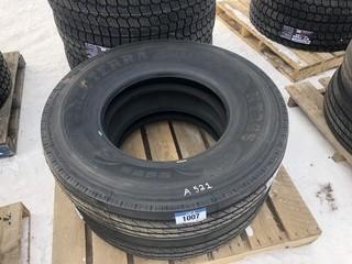Lot of (2) NT366 11R22.5 Steering Tires