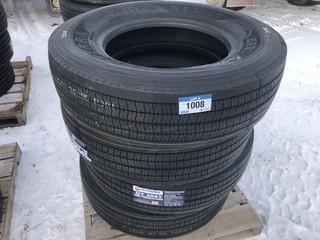 Lot of (4) NT386T 295/75/22.5 Trailer Tires