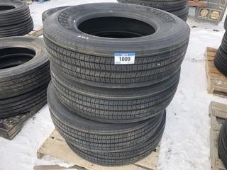 Lot of (4) NT386T 295/75/22.5 Trailer Tires