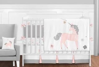 Sweet Jojo Designs Unicorn 9 Piece Crib Bedding Set (JJD7344)