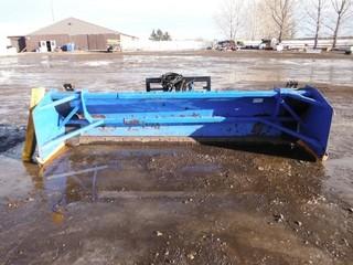 Kage Snow Storm Model KBSS12 12' Snow Blade c/w Snow Push Attachment, Cat IT Lugging, Fits Cat 924H Loader. Control # 7345.