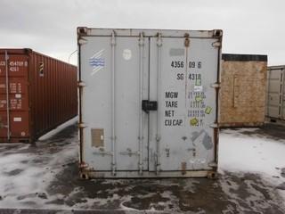 40' Storage Container 
S/N 4356096