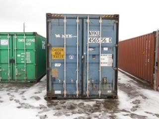 40' Storage Container c/w Storage Rack
S/N NYKU 4565560