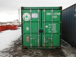 40' Storage Container 
S/N EMCU 1297040