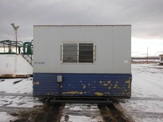 12'x50' Skid Mounted Office Shack Control # 7413.