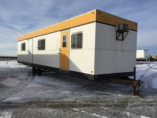 ATCO 10'x40' T/A Wheeled Office Trailer 
S/N 140894788