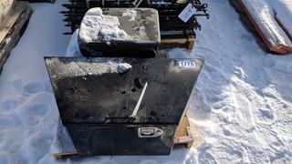 Trailer Chain/Strap Box & Universal Machinery Seat