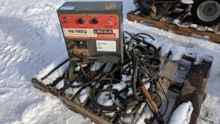 Lincoln A.R.C. Welder, HIFREQ With Gas And Water Controls