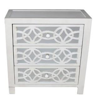 Karratha 3 Drawer Accent Chest-White