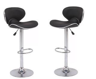 Vogue Furniture Direct Adjustable Height Swivel Bar Stool (VFDI1046)-Set Of 2