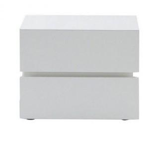 Gola 2 Drawer Nightstand-White